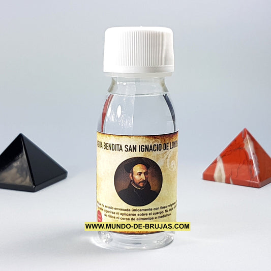 agua ignacio de loyola bendita