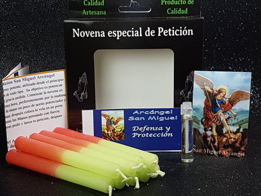 novena miguel arcangel novenario