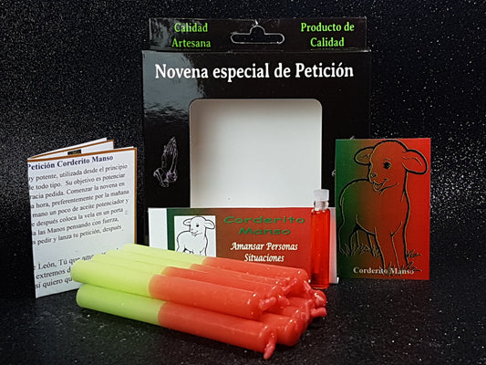 novena corderito manso cordero