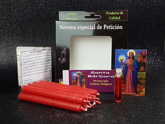 novena santa barbara novenario