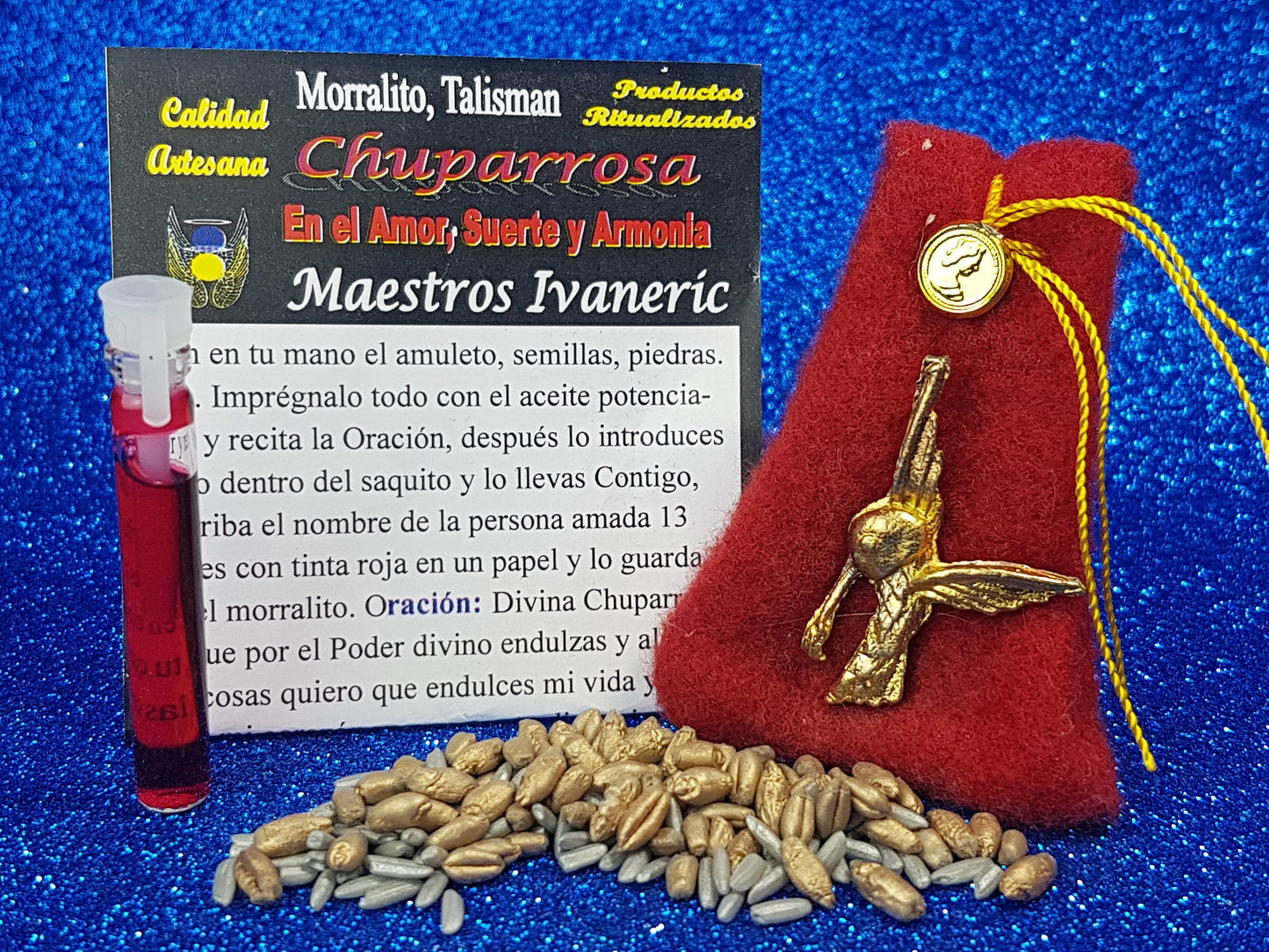 amuleto chuparrosa morralito