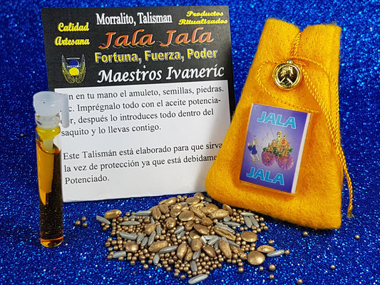 amuleto morralito jala jala