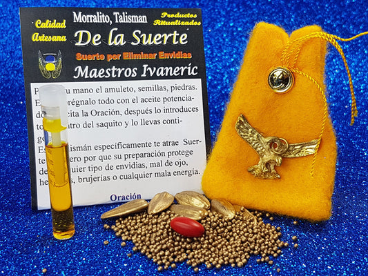 amuleto morralito de la suerte