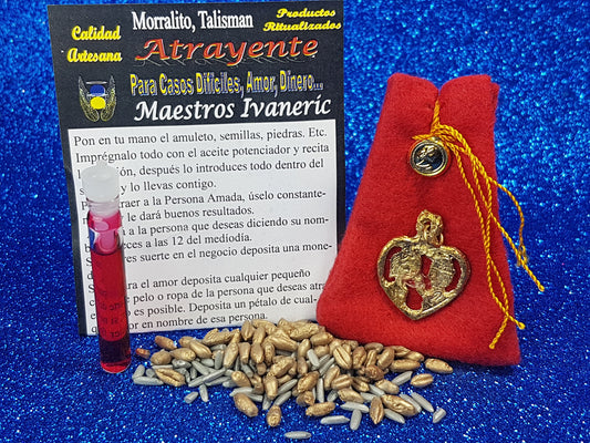 amuleto atrayente morralito