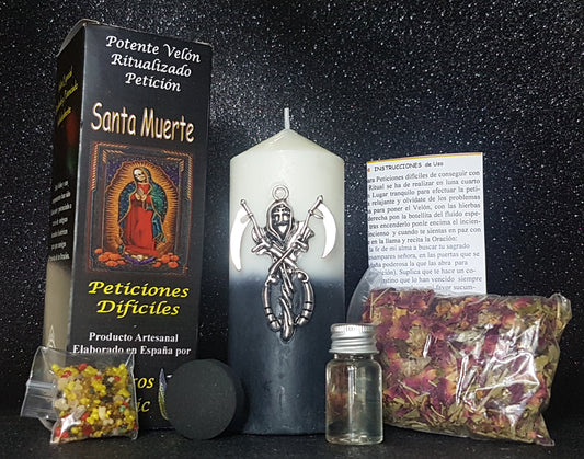 kit ritual santa muerte velon holy death