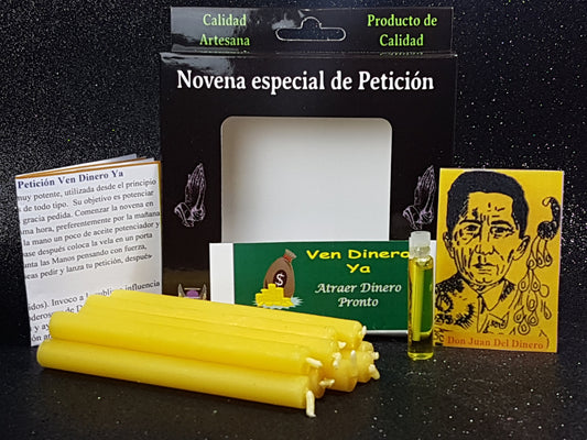 Novena ven dinero ya come money now