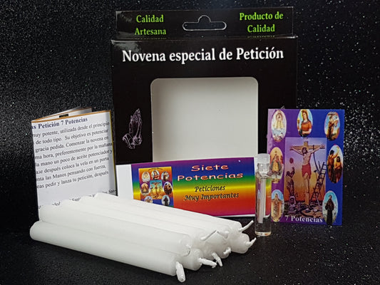 novena siete potencias 7 novenario