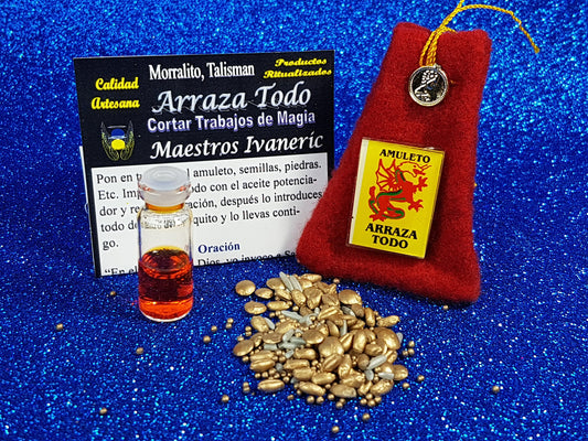 amuleto morralito arraza todo