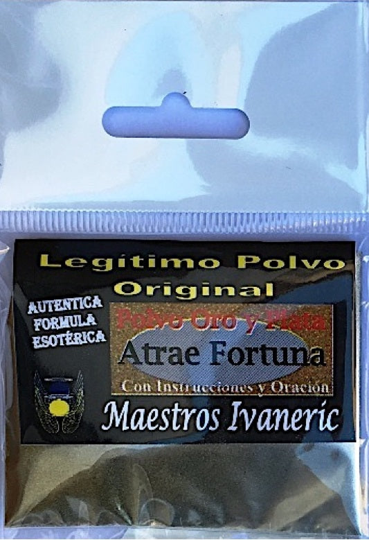 polvo oro y plata esoterico