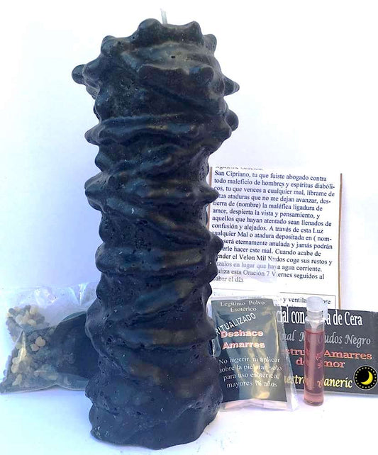 Ritual Mil Nudos Negro, Destruir Amarres De Amor