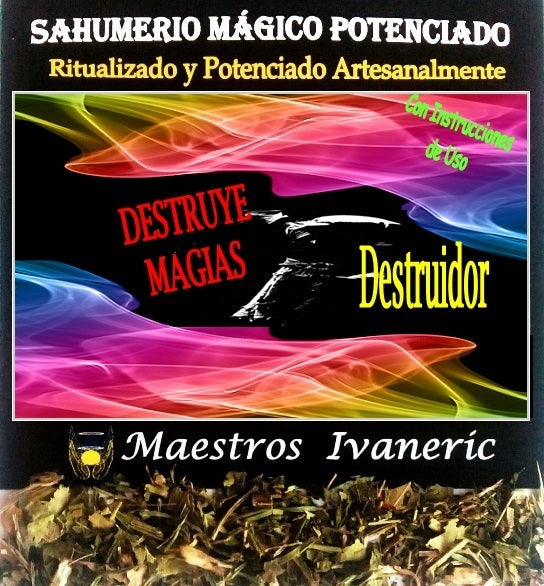 sahumerio destruye magias