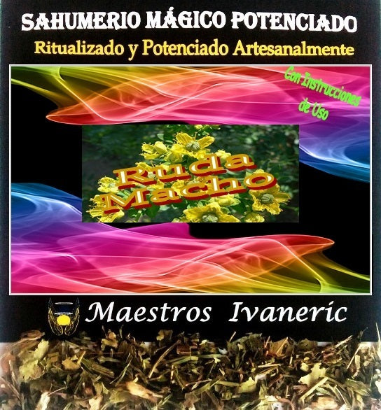 ruda macho sahumerio