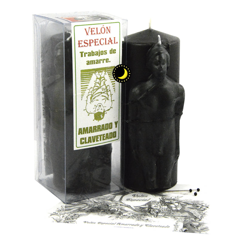 amarrado claveteado velon ritual