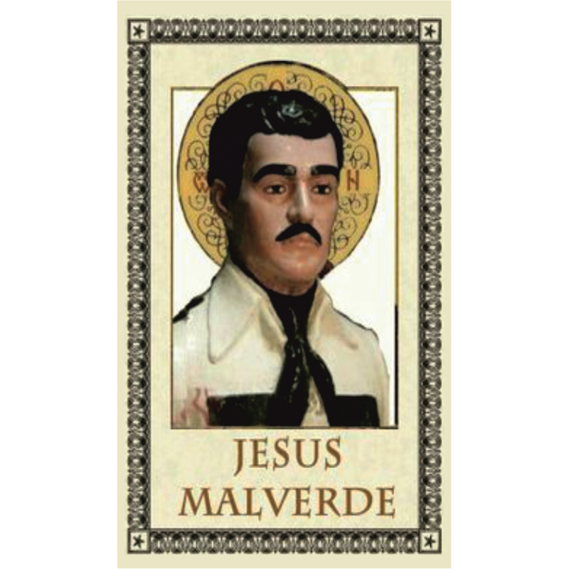 stamp jesus malverde card