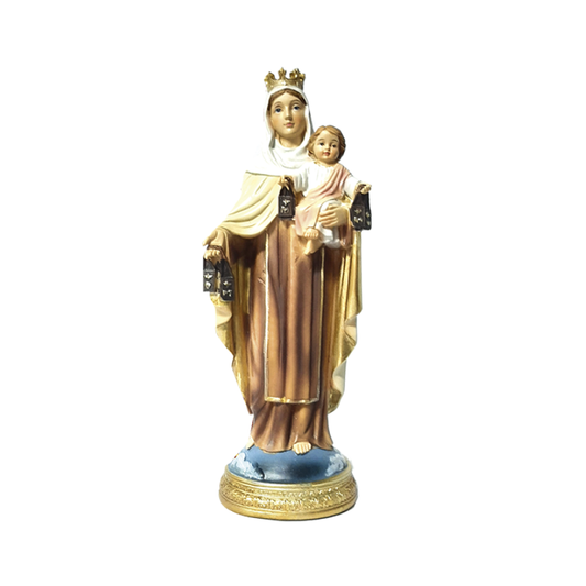 figura virgen carmen estatua