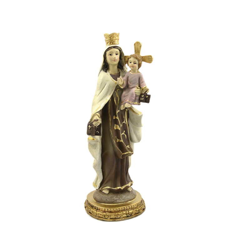 figura virgen carmen estatua