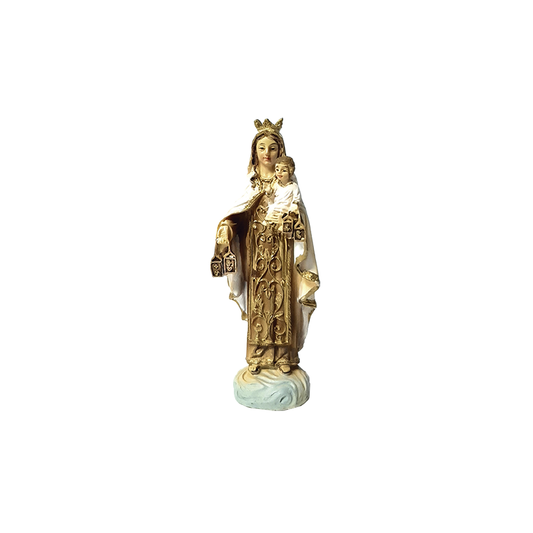 figura virgen carmen estatua