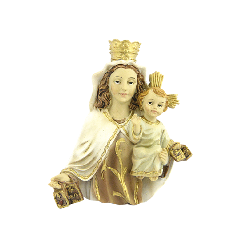 figura virgen carmen estatua