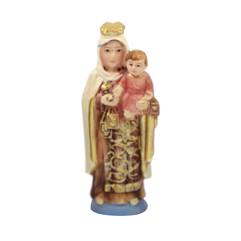 figura virgen carmen estatua