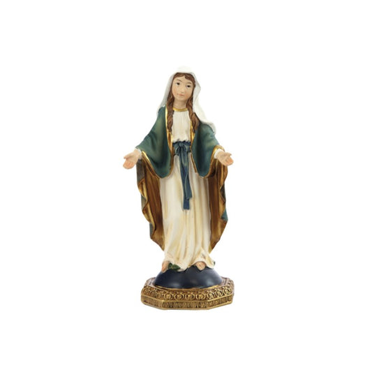 figura virgen milagrosa estatua