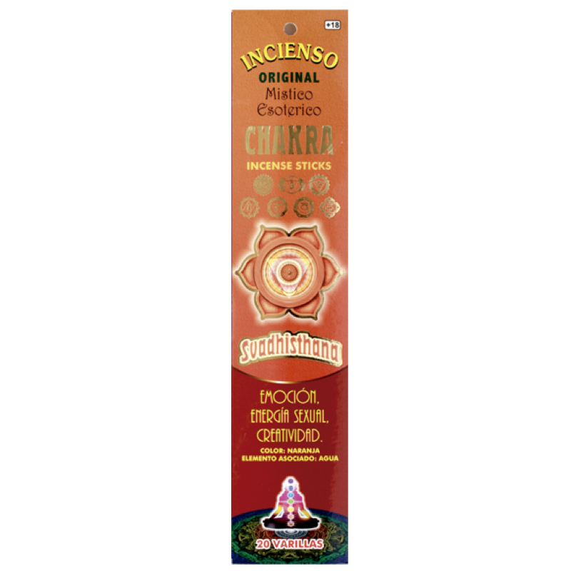 svadhisthana incense cjakra