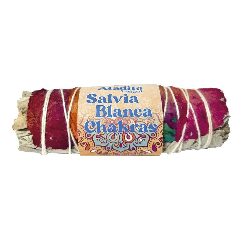 Salvia blanca chakras atado