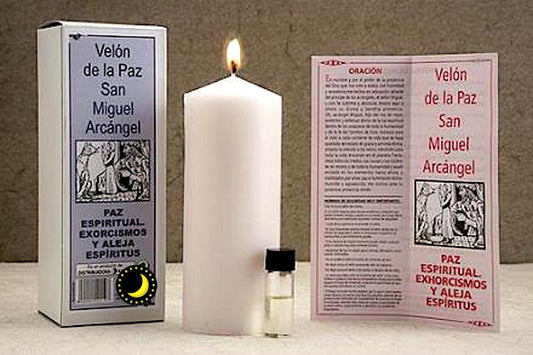Bougie spéciale pour Saint Michel Archange (Nettoyages et Exorcismes) 