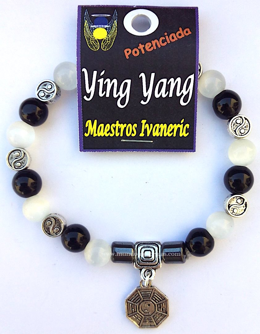 ying yang pulsera