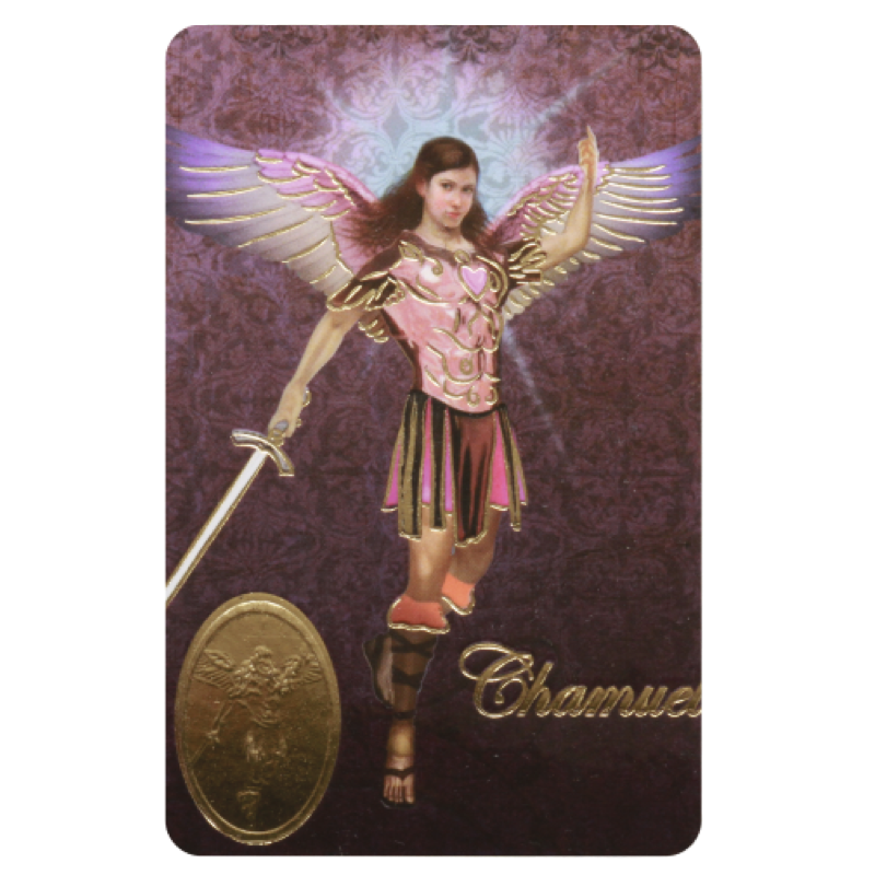 archangel samuel card medal