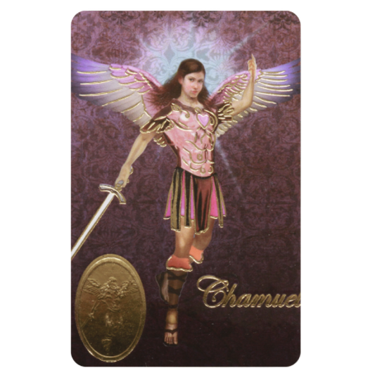 archangel samuel card medal