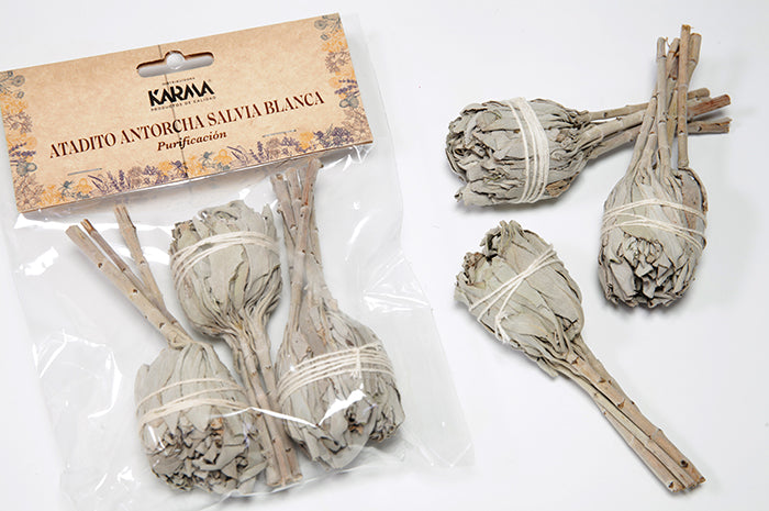 torch white sage sahumerio incense
