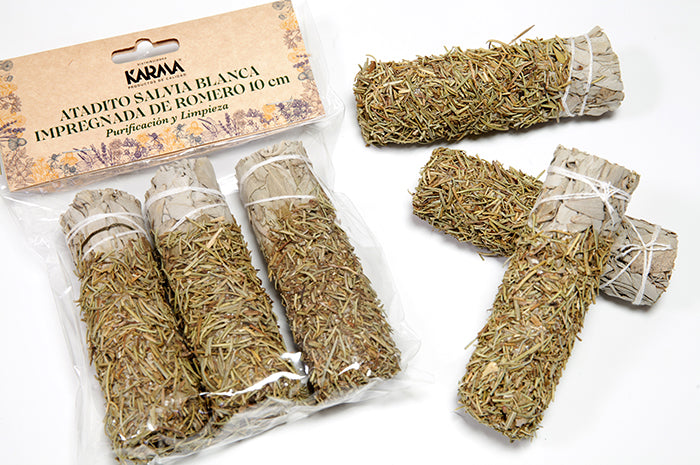 white sage rosemary sahumerio incense