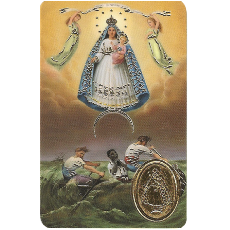 charity of copper card medal