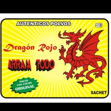 red dragon powder sachet