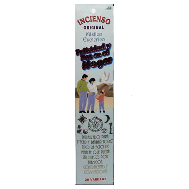 happiness peace home incense