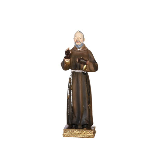 figura padre pio estatua