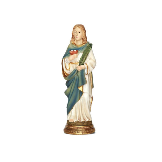 figura santa lucia estatua