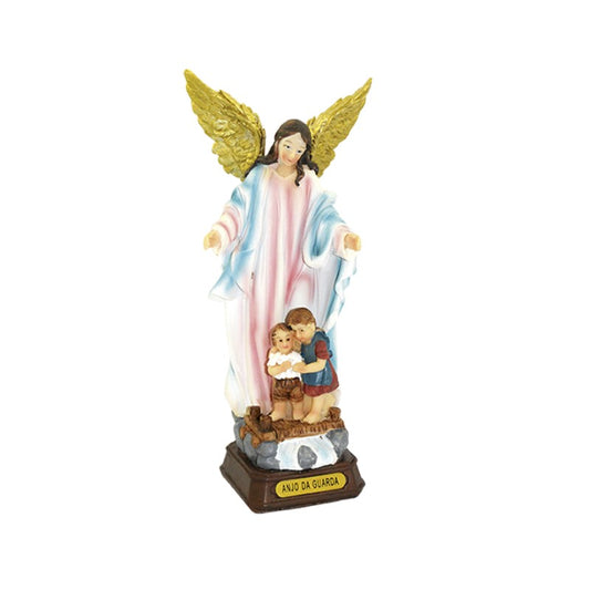 figura angel guarda estatua