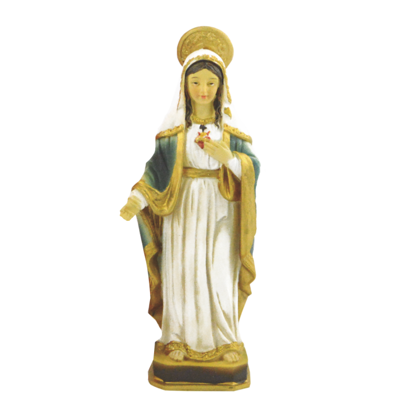 figura corazon maria estatua