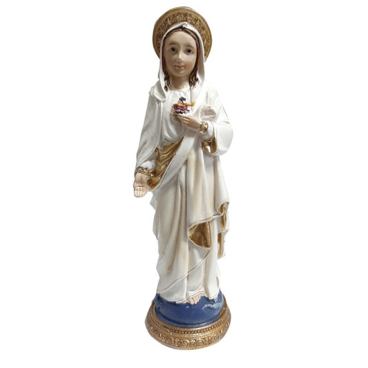 Figure Heart of Mary (Blue Base) 11cm Ref. 00524 