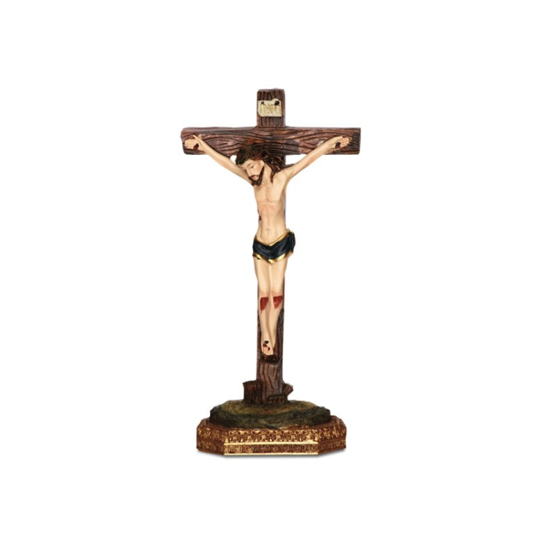 figura cristo cruz estatua