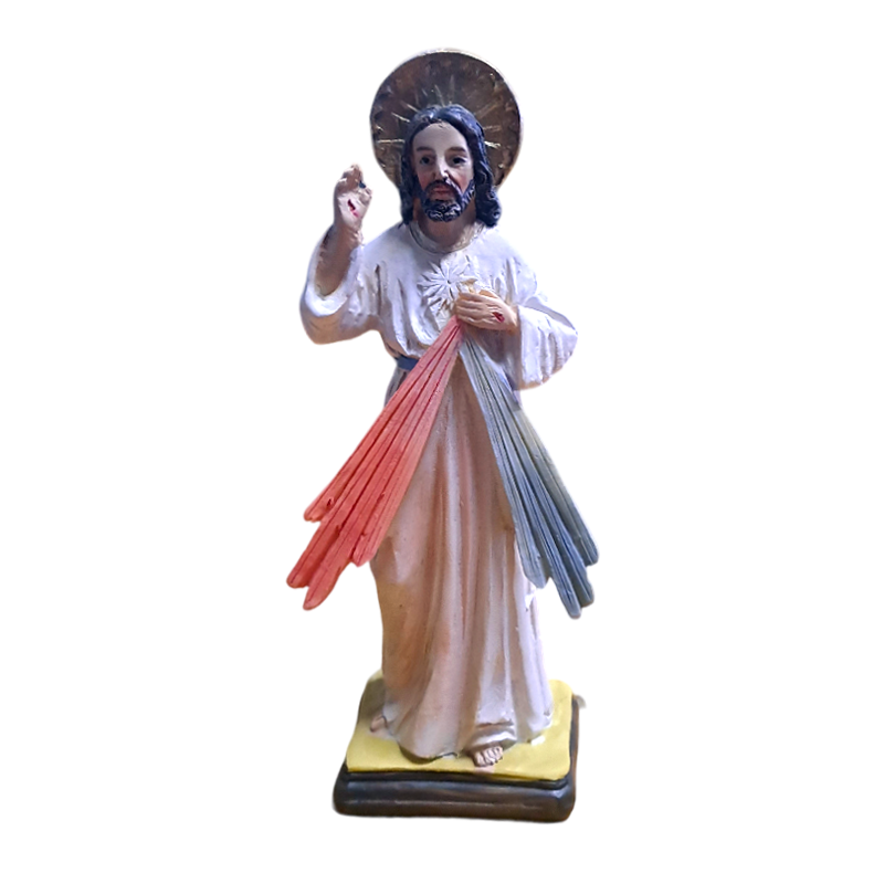 figura jesus misericordioso estatua