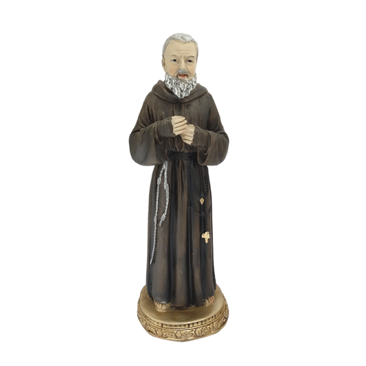 figura padre pio estatua