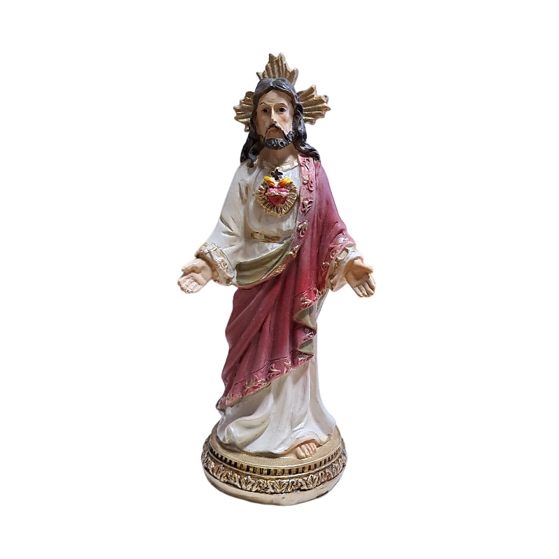 figura sagrado corazon jesus estatua