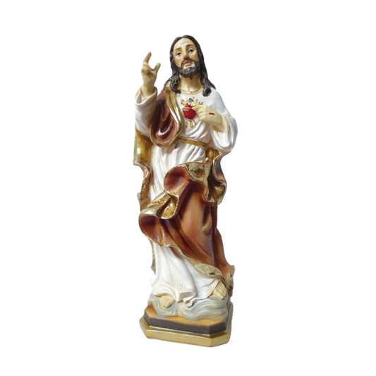 figura sagrado corazon jesus estatua