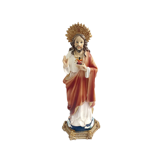 figura sagrado corazon jesus estatua