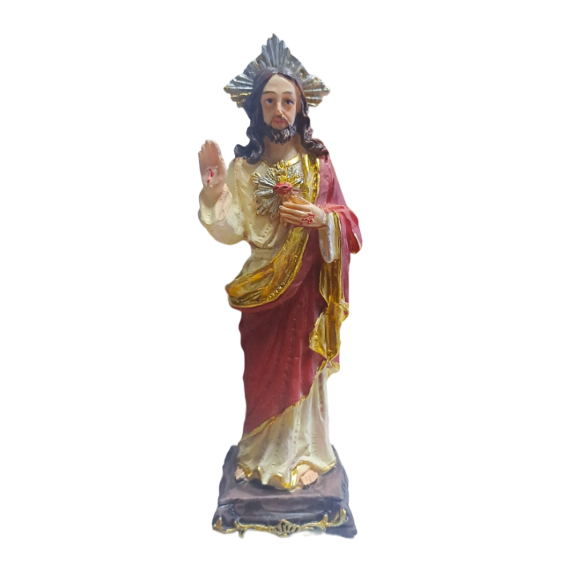 figura sagrado corazon jesus estatua