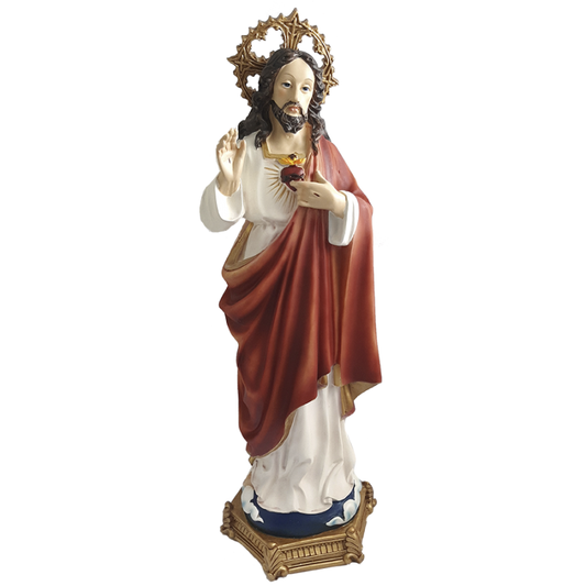 figura sagrado corazon jesus estatua