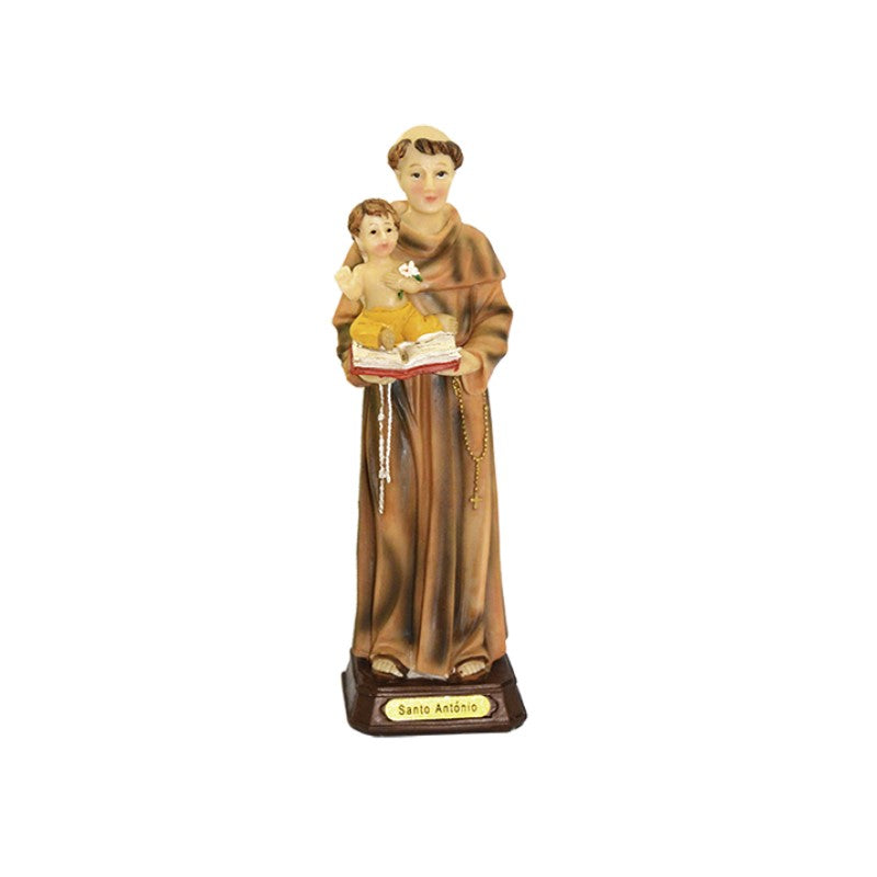 figura san antonio padua estatua 15cm