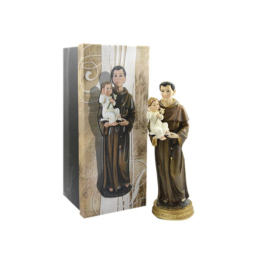 figura san antonio padua estatua 20cm